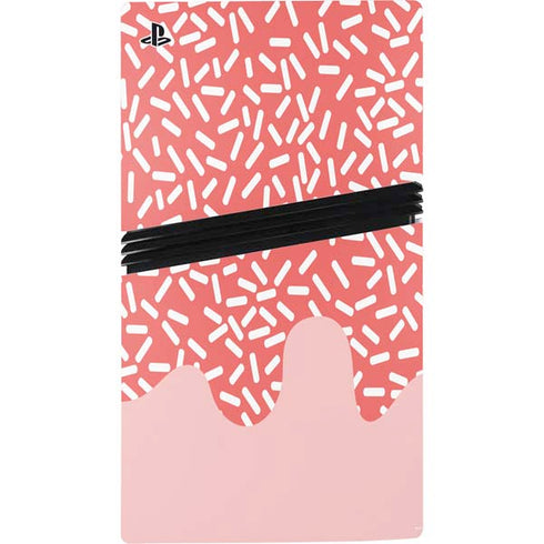 Coral Spring Sprinkles PS5 Pro Console Skin